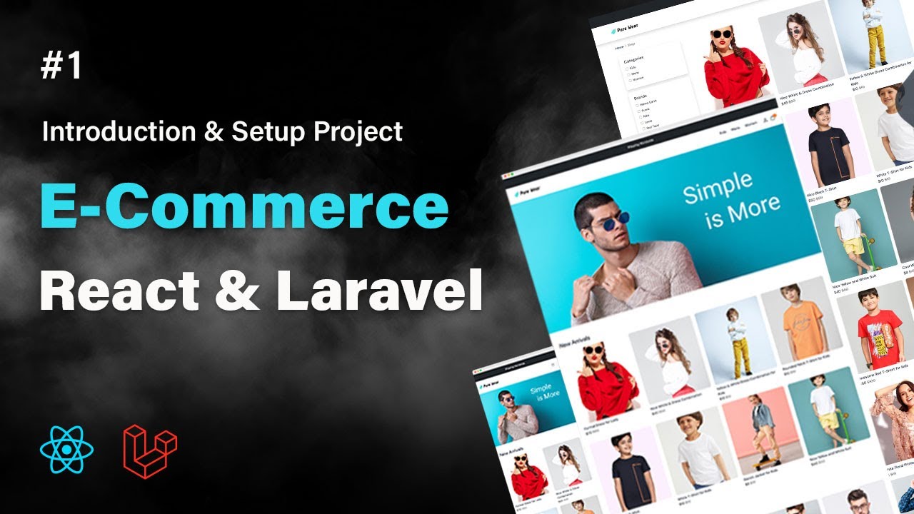 React & Laravel eCommerce Project